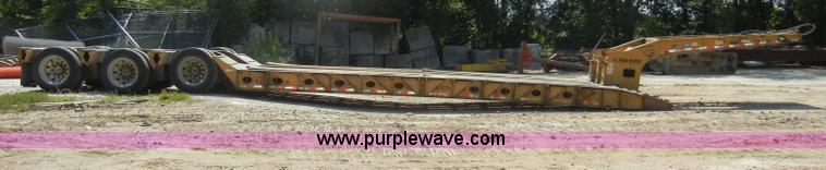 image for item D4183 2000 Load King 53' triple axle detach lowboy trailer