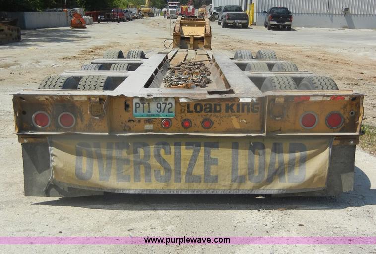 image for item D4183 2000 Load King 53' triple axle detach lowboy trailer