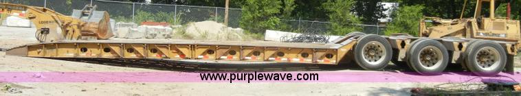 image for item D4183 2000 Load King 53' triple axle detach lowboy trailer
