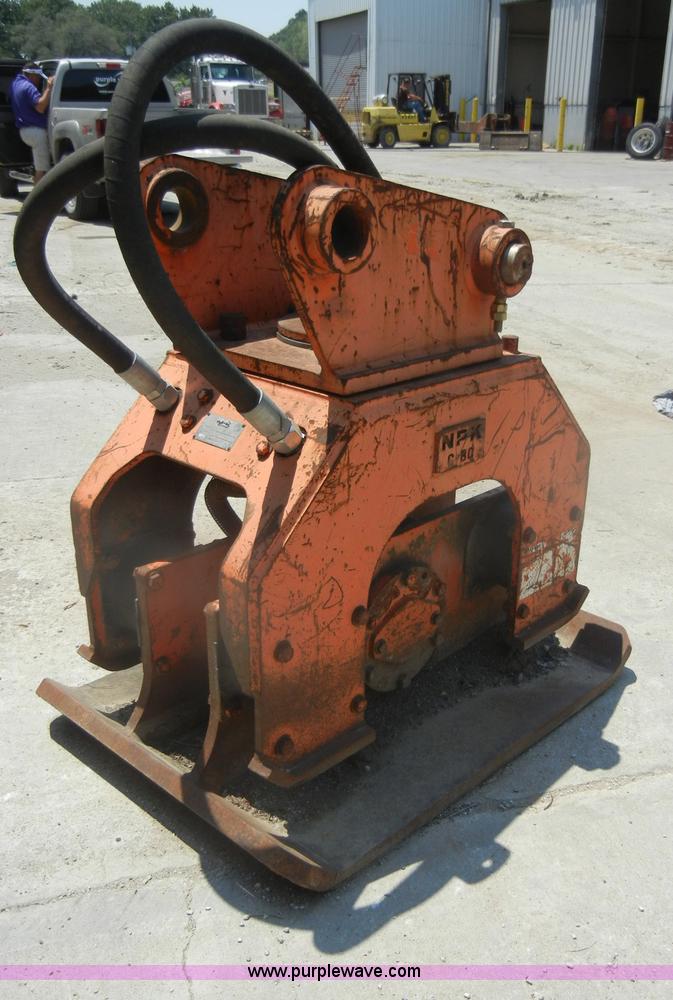 image for item D4184 NPK C8C hydraulic excavator ground compactor