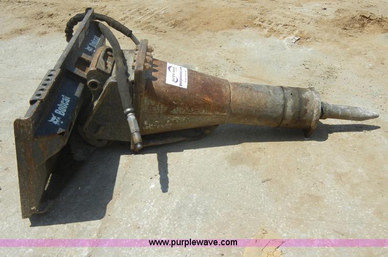 image for item D4188 Bobcat Mini-X hydraulic breaker skid steer attachment