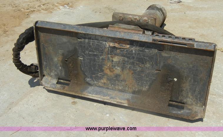image for item D4188 Bobcat Mini-X hydraulic breaker skid steer attachment
