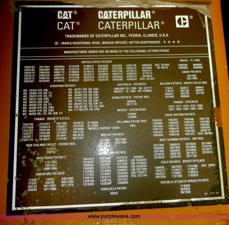 image for item D4205 1993 Caterpillar 963 track loader