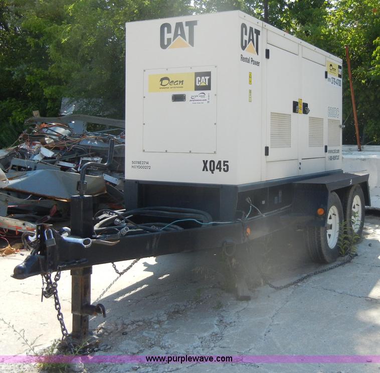 image for item D4211 Portable Caterpillar XQ45 Gen Set