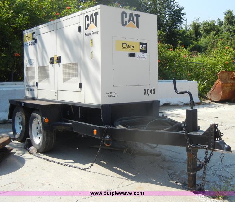 image for item D4211 Portable Caterpillar XQ45 Gen Set