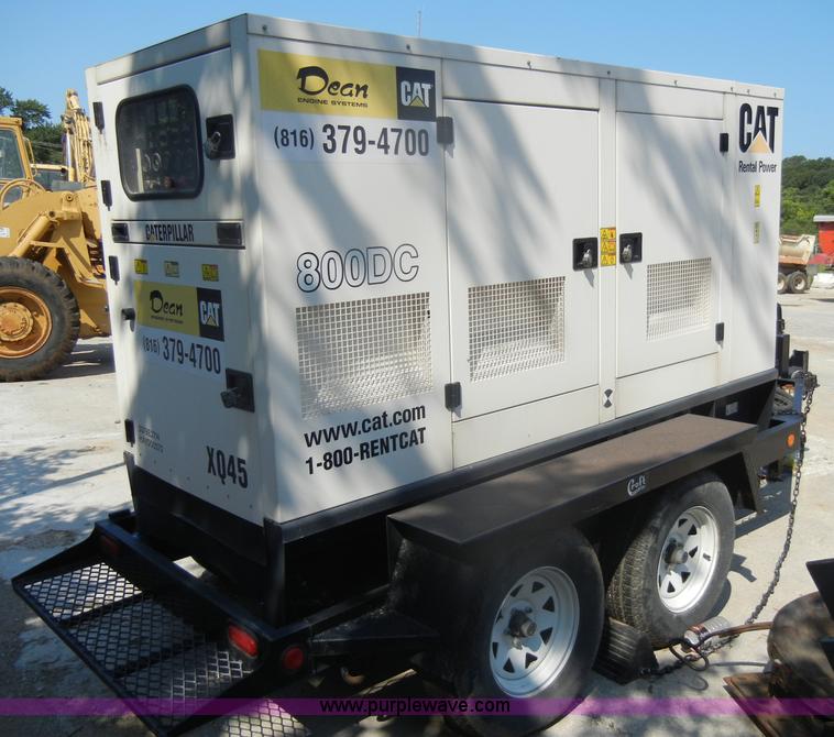 image for item D4211 Portable Caterpillar XQ45 Gen Set