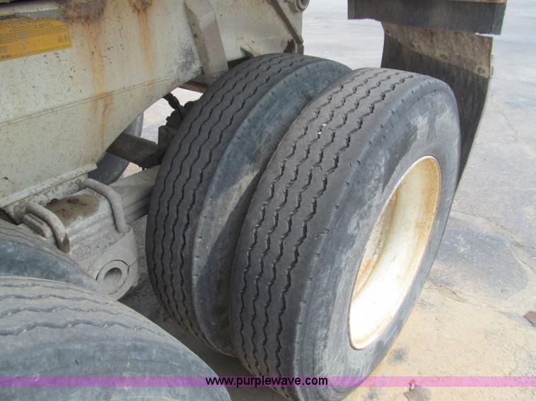 image for item F4530 2001 Ranch quarter frame steel barrel end dump trailer