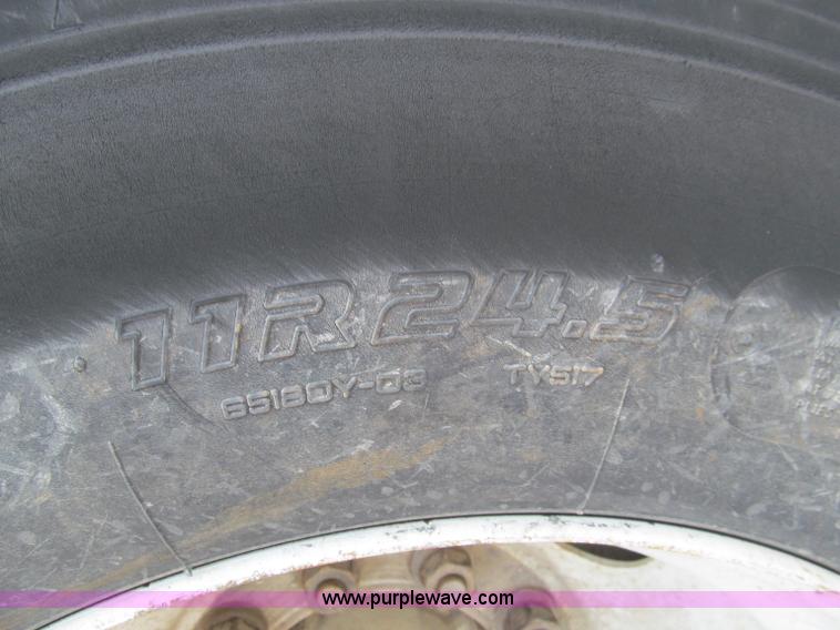 image for item F4530 2001 Ranch quarter frame steel barrel end dump trailer