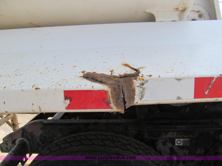 image for item F4530 2001 Ranch quarter frame steel barrel end dump trailer