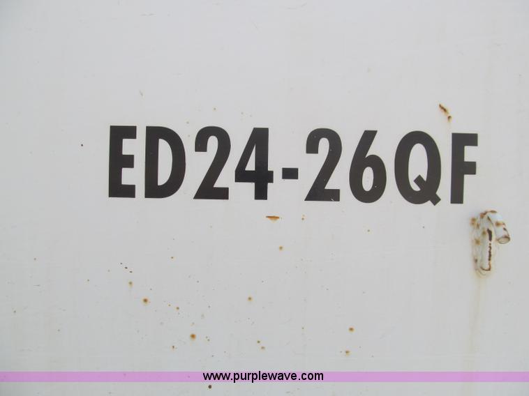 image for item F4530 2001 Ranch quarter frame steel barrel end dump trailer