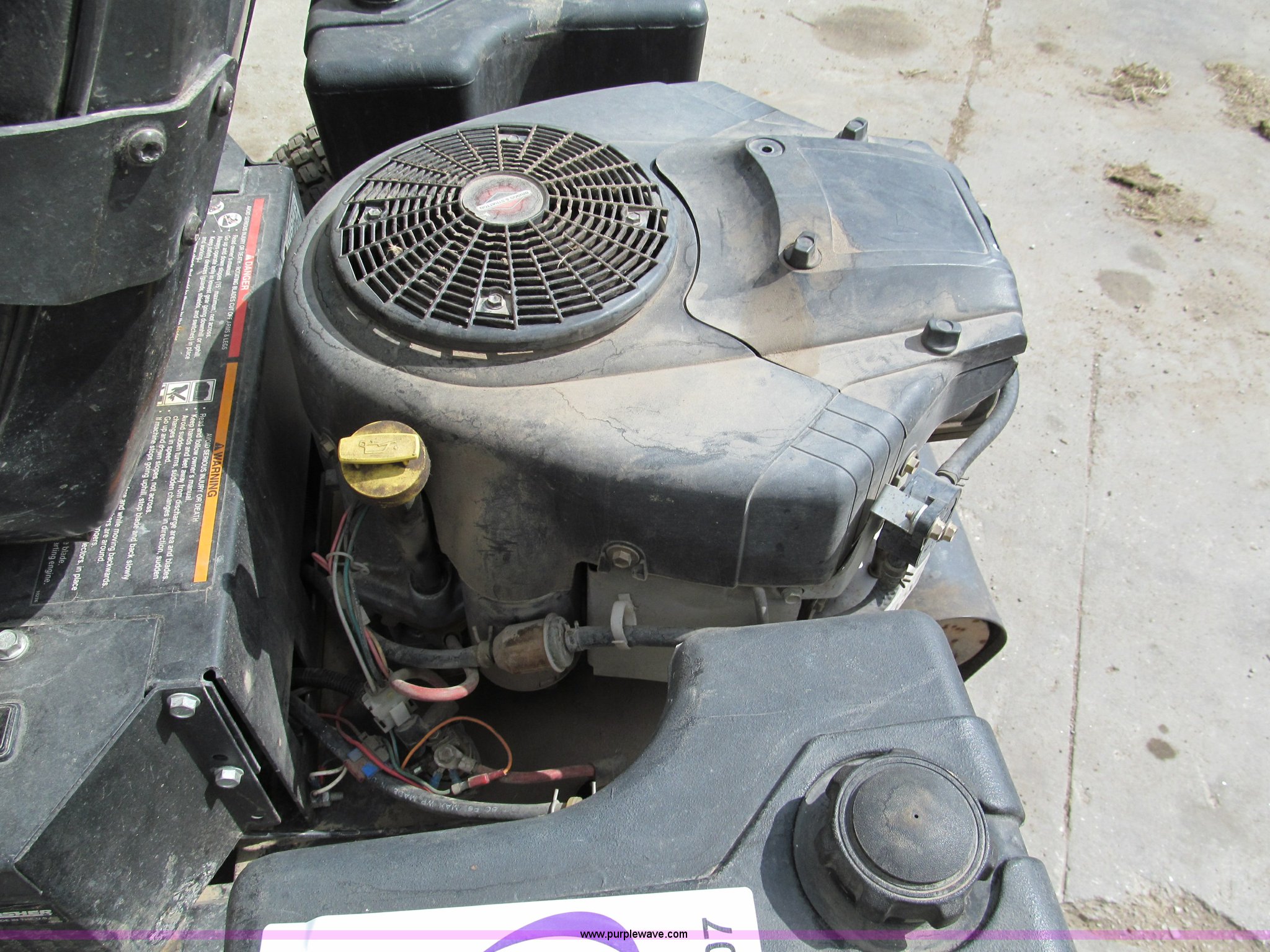 Swisher XZT60 ZTR lawn mower in Kansas City, MO | Item C2407 sold