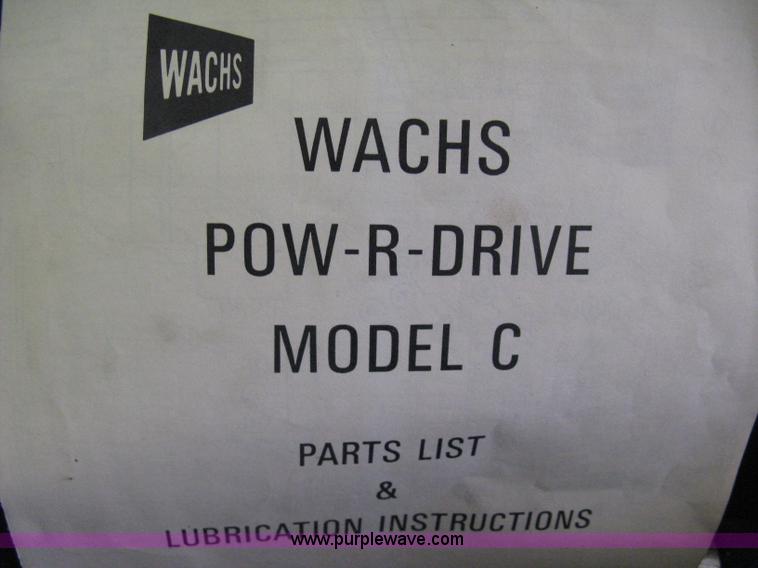 image for item A6497 Wachs Pow-R-Drive