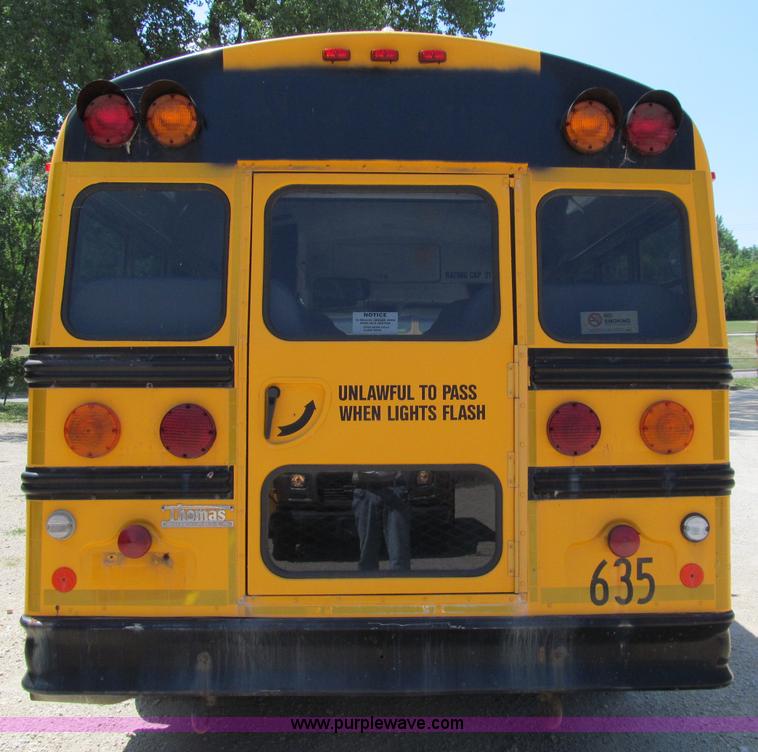 image for item A8373 2000 GMC Savana 3500 school bus