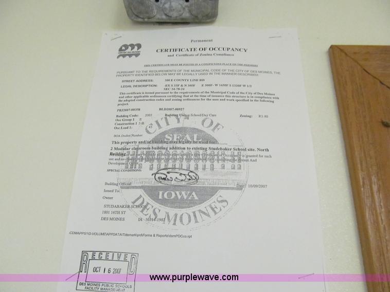 image for item A8377 Technical Space 24' x 40' modular classroom