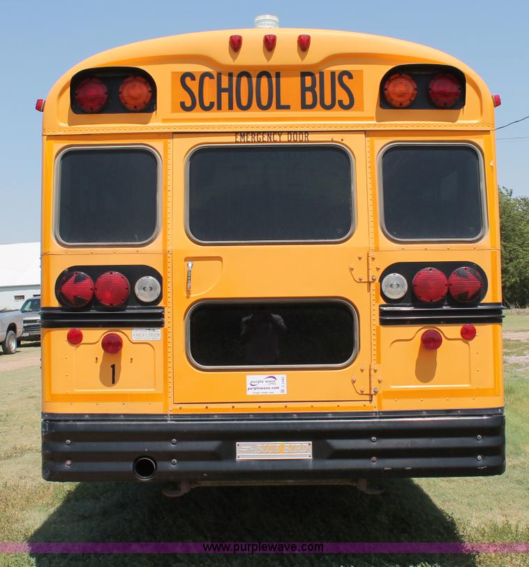 image for item C2582 1998 Blue Bird TC2000 school bus