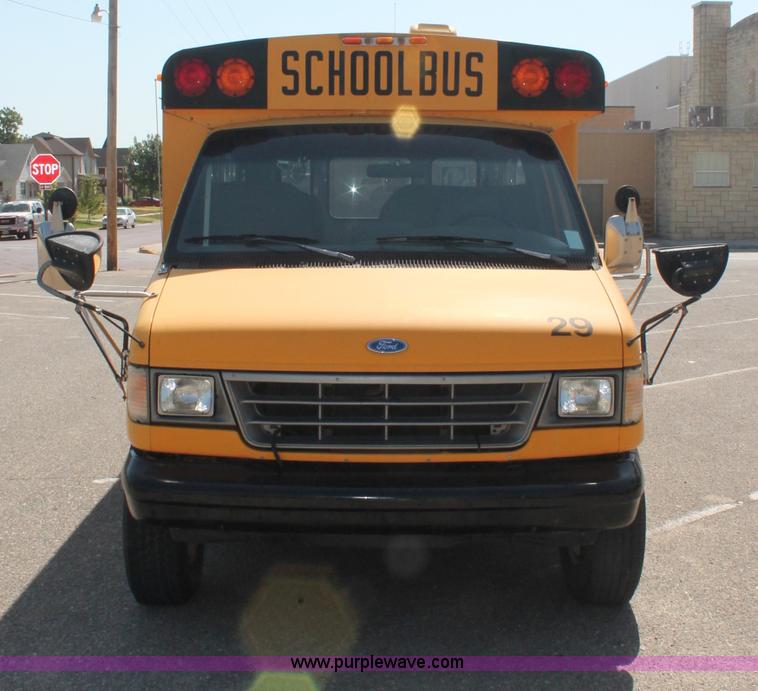 image for item C2718 1993 Ford E350 Econoline school bus