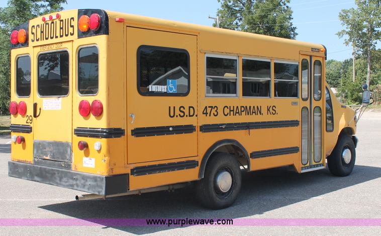 image for item C2718 1993 Ford E350 Econoline school bus