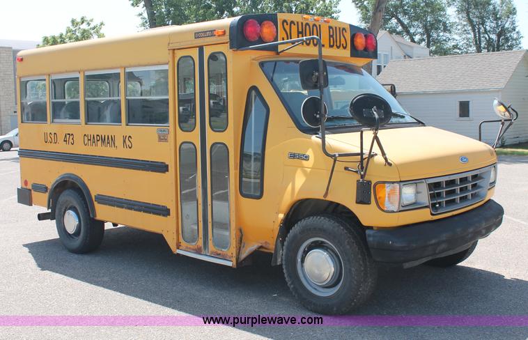 image for item C2720 1996 Ford E350 Econoline school bus