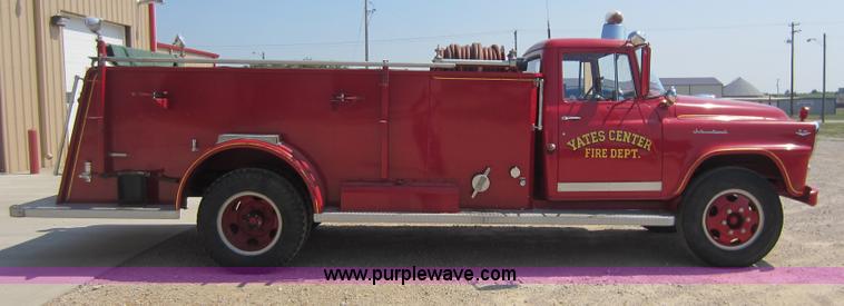 image for item D2030 1961 International B176 firetruck
