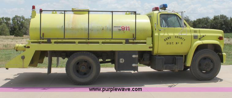 image for item D5237 1975 Chevrolet C60 water tender truck