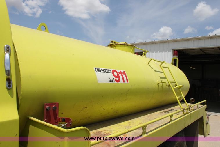 image for item D5237 1975 Chevrolet C60 water tender truck