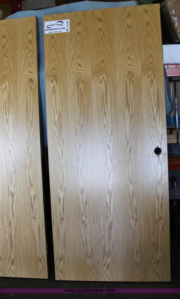 image for item D5397 (2) solid core 36" doors with frame