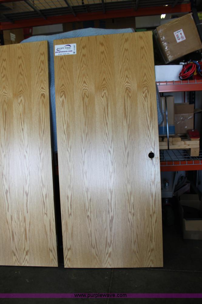 image for item D5397 (2) solid core 36" doors with frame