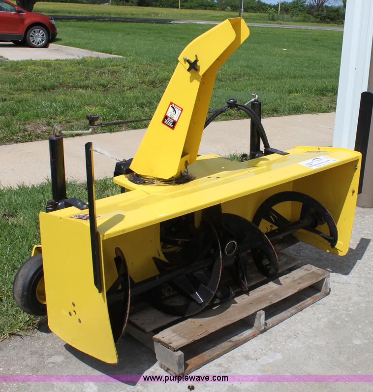 image for item D7970 John Deere snow blower