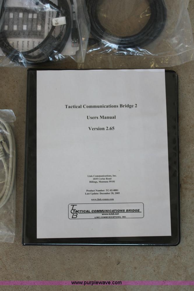 image for item L9900 Tactical Communication Bridge 2
