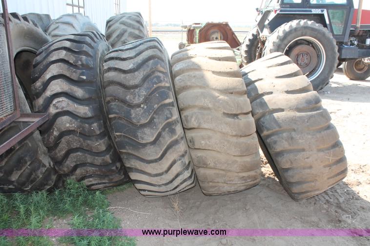 image for item L9909 (4) Goodyear 20.5-25 tires