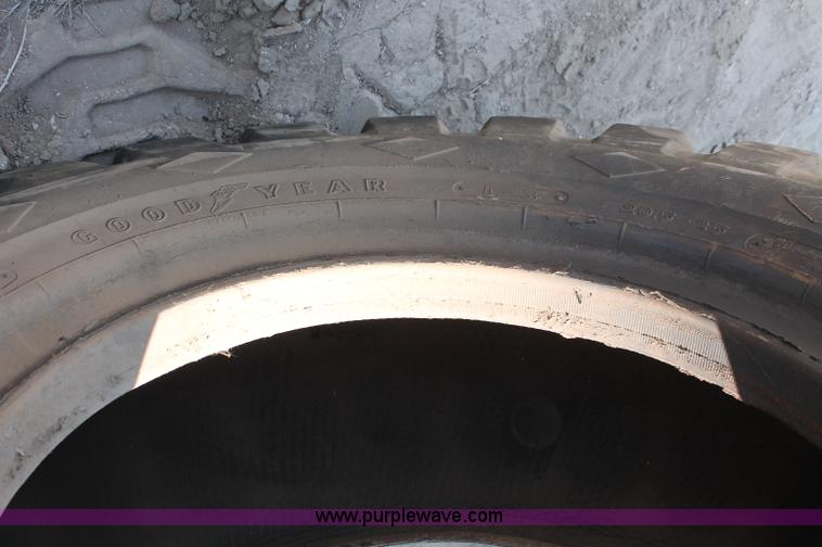 image for item L9909 (4) Goodyear 20.5-25 tires