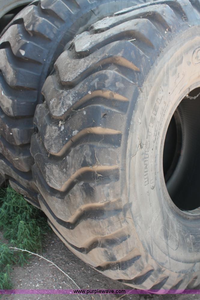 image for item L9909 (4) Goodyear 20.5-25 tires