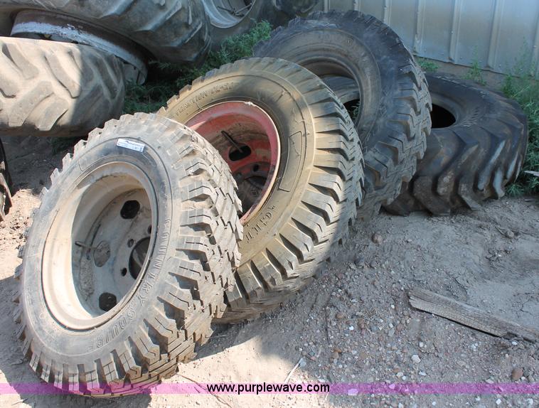 image for item L9911 (4) assorted tires