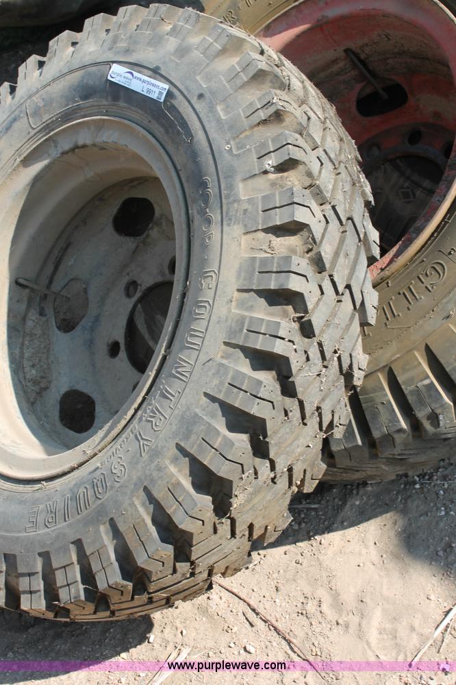 image for item L9911 (4) assorted tires