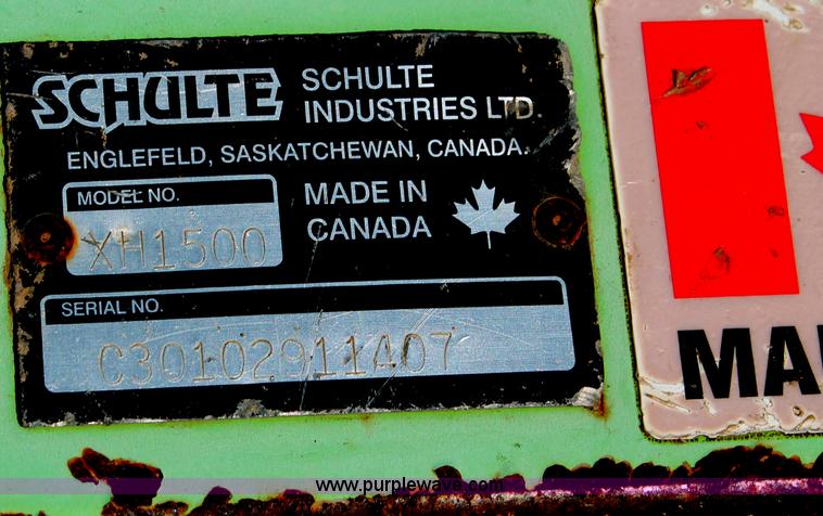 image for item L9912 Schulte XH1500 rotary mower