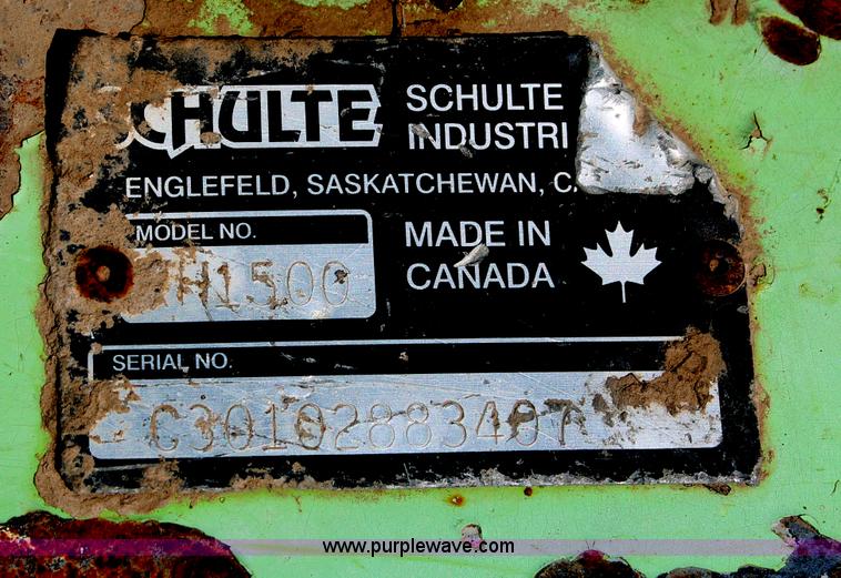 image for item L9914 Schulte XH1500 rotary mower