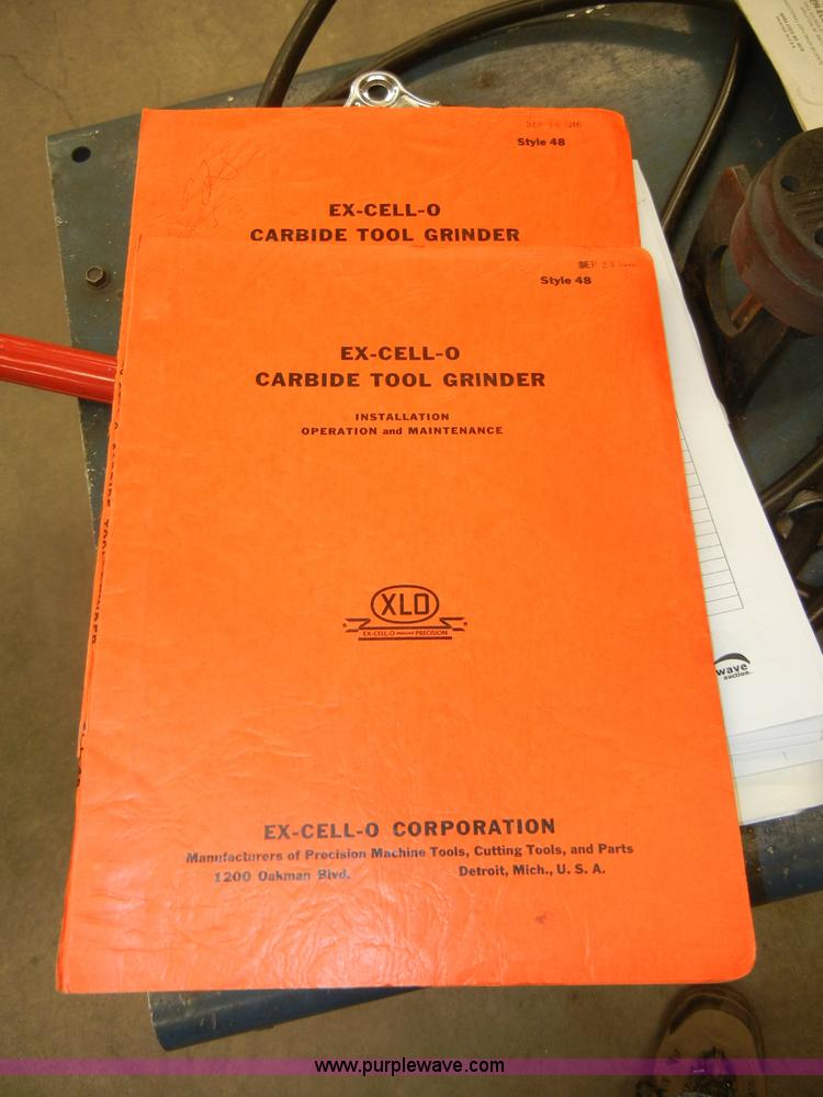 image for item M9621 Ex-Cell-O Carbide tool grinder