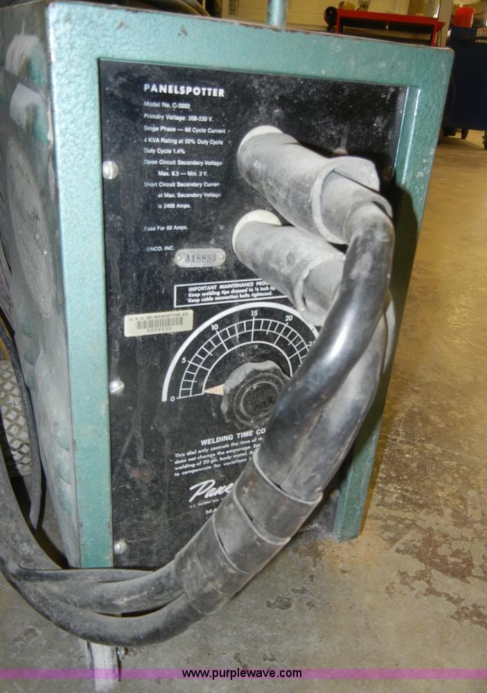 image for item M9636 Electronic Panelspotter C3000 portable spot welder