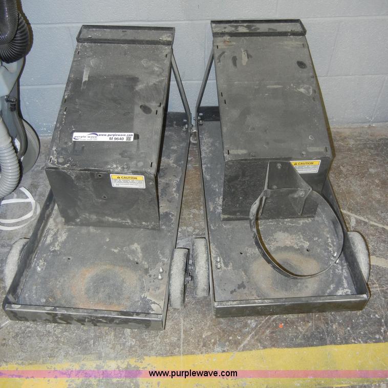image for item M9640 (2) MIG welder tank stands