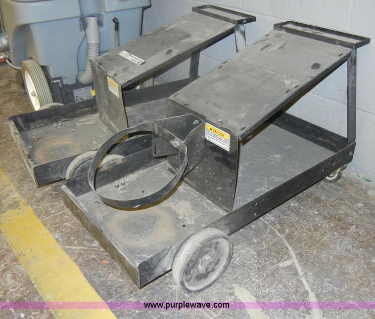 image for item M9640 (2) MIG welder tank stands