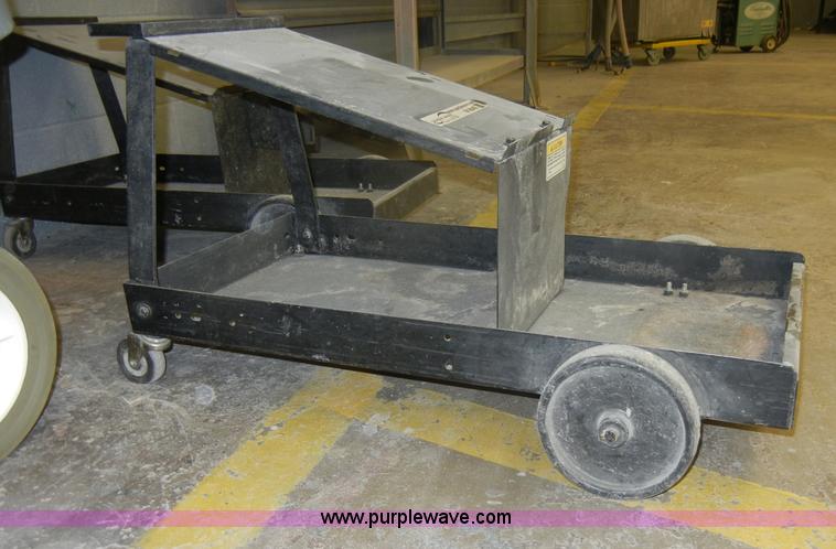 image for item M9640 (2) MIG welder tank stands