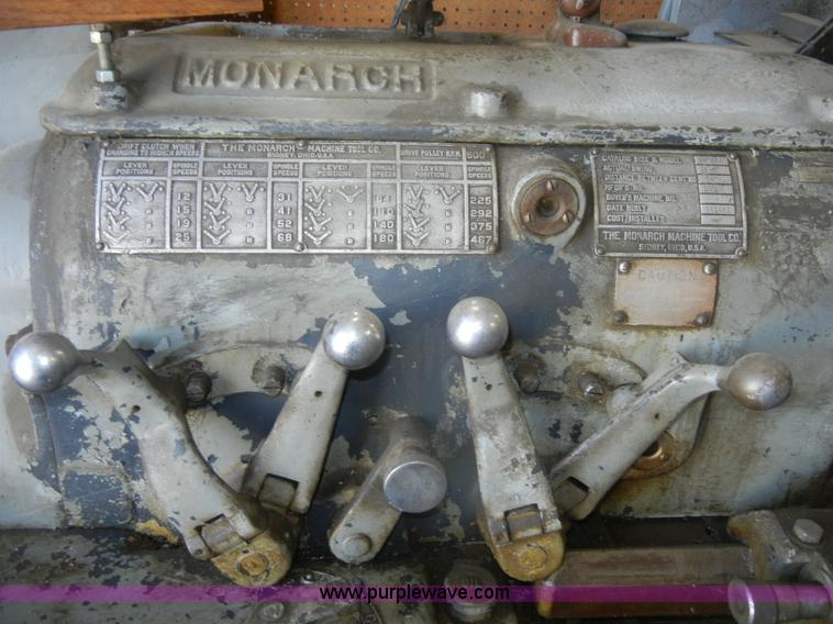 image for item M9655 1941 Monarch WAA mill lathe