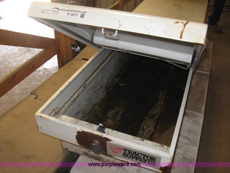 image for item R9571 Tractor Supply Co. steel truck toolbox