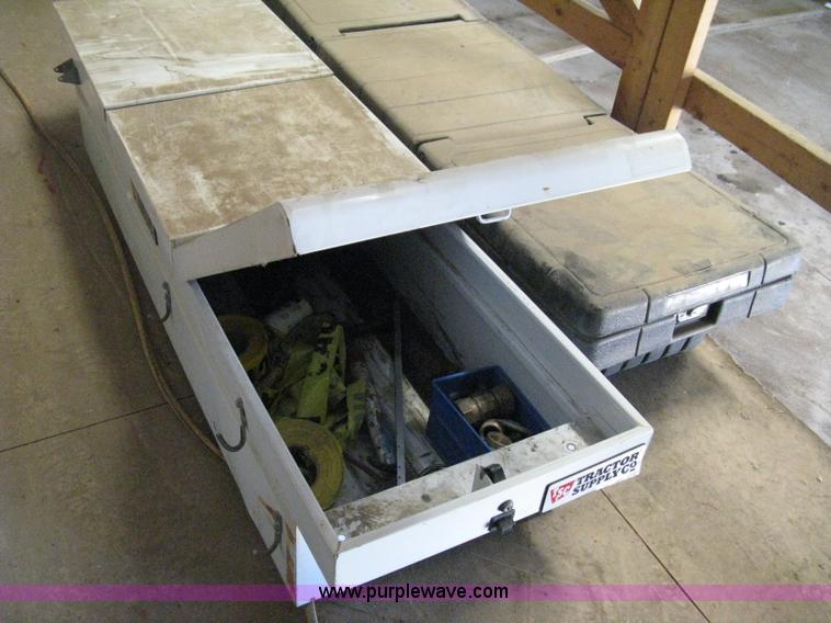 image for item R9572 Tractor Supply Co. steel truck toolbox