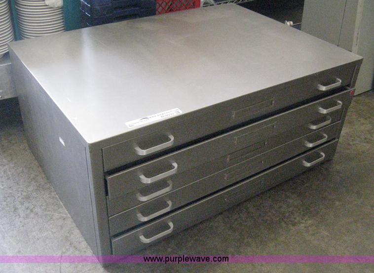 Five drawer steel blueprint in Wichita, KS Item R9593 sold