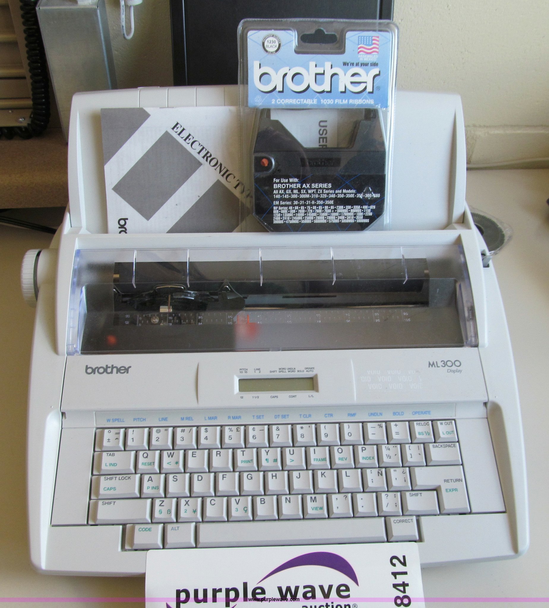 (2) Brother ML300 electric typewriter in Iowa City, IA Item A8412