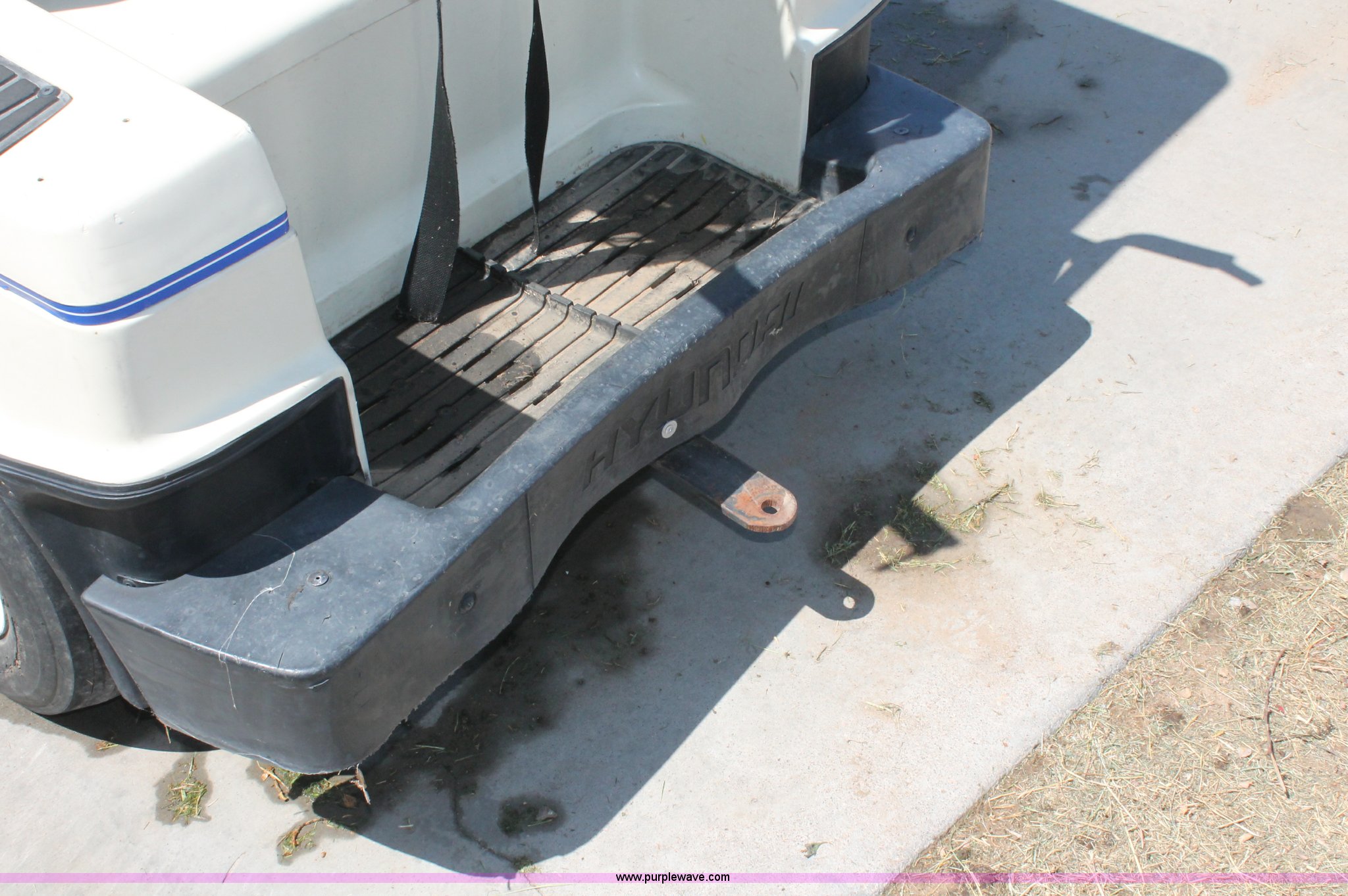 Hyundai golf cart in Elkhart, KS Item C2698 sold Purple Wave