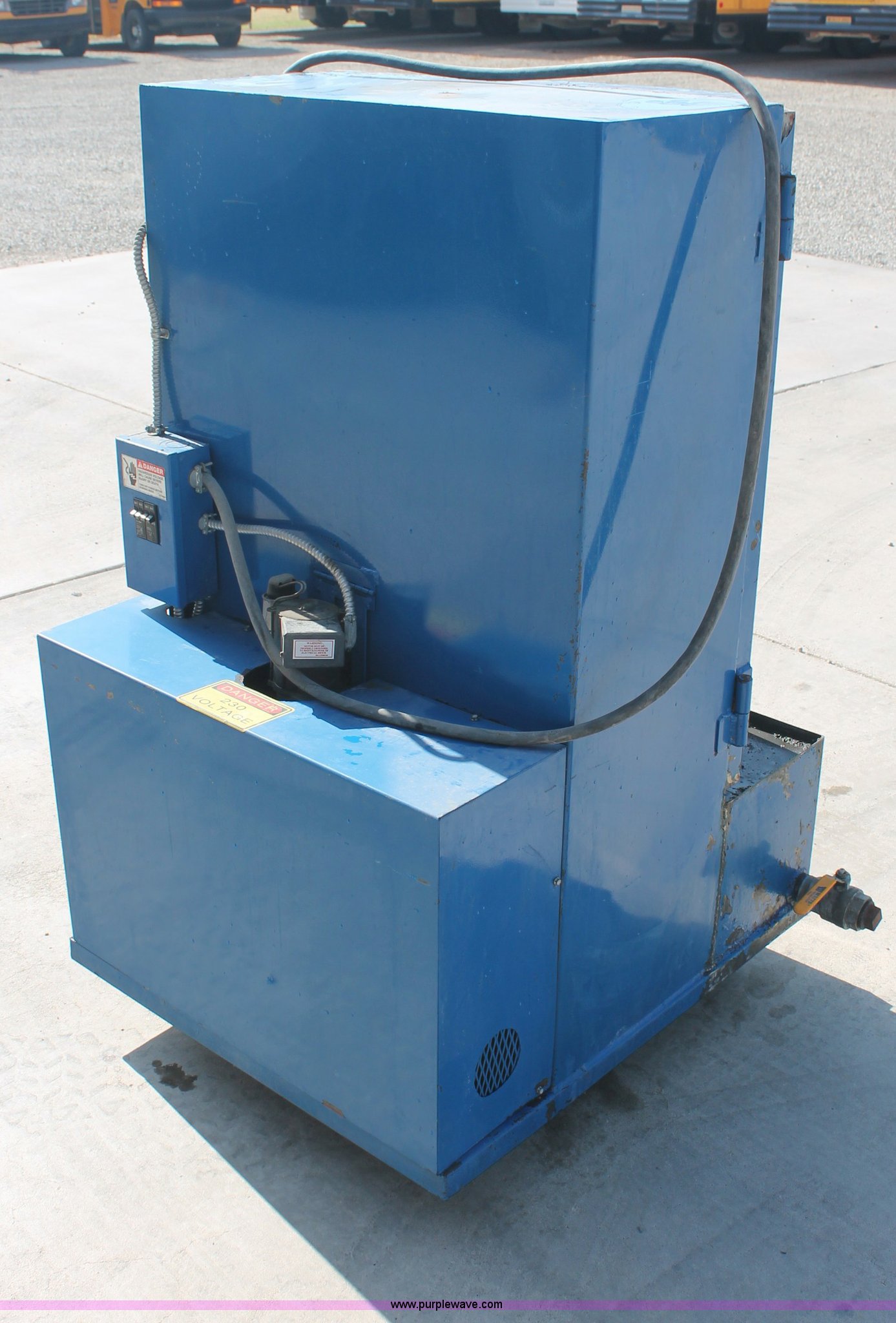 Direct Equipment Company parts washer in Chapman, KS Item C2716 sold