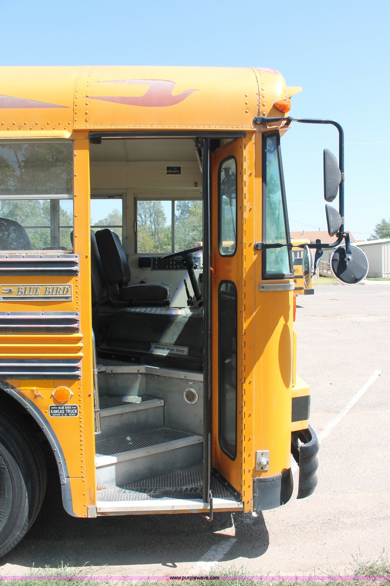 1991 Blue Bird TC2000 school bus in Chapman, KS Item C2721 sold