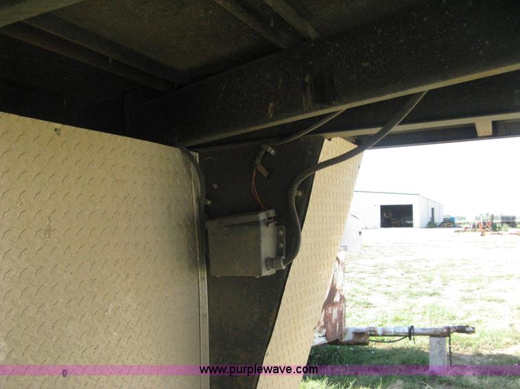 image for item A6491 2005 Continental Cargo tandem axle gooseneck cargo trailer